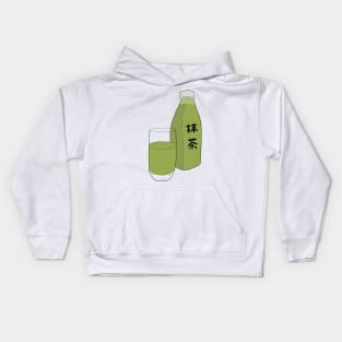 Matcha Green Tea Kids Hoodie